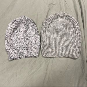 Two American eagle beanies